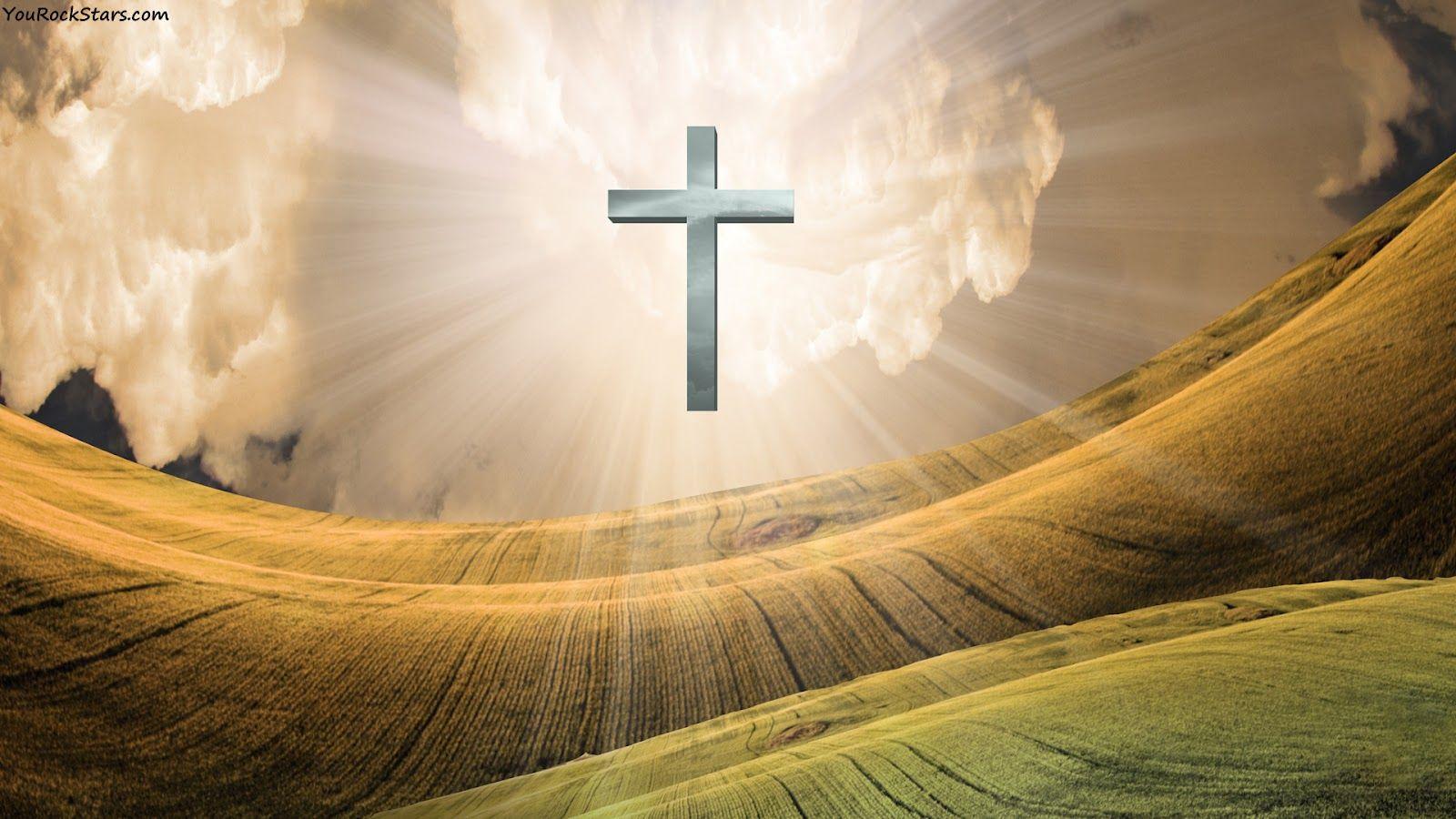1600x900 Cross Jesus Wallpaper