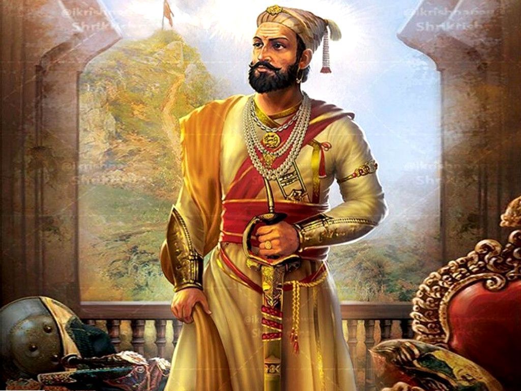 1024x768 Rajyabhishek Shivaji Maharaj Wallpaper
