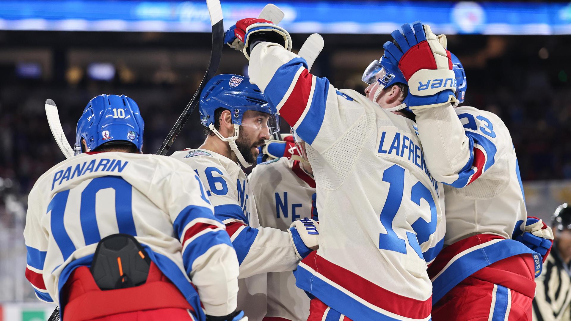 1920x1080 Artemi Panarin's 2nd goal pads the Rangers' lead in 3rd period