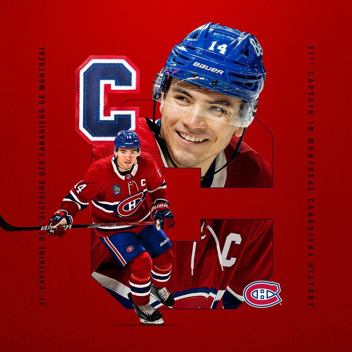 1200x1200 Congratulations to Former Stormer Nick Suzuki on being named captain of the Montréal Canadiens!