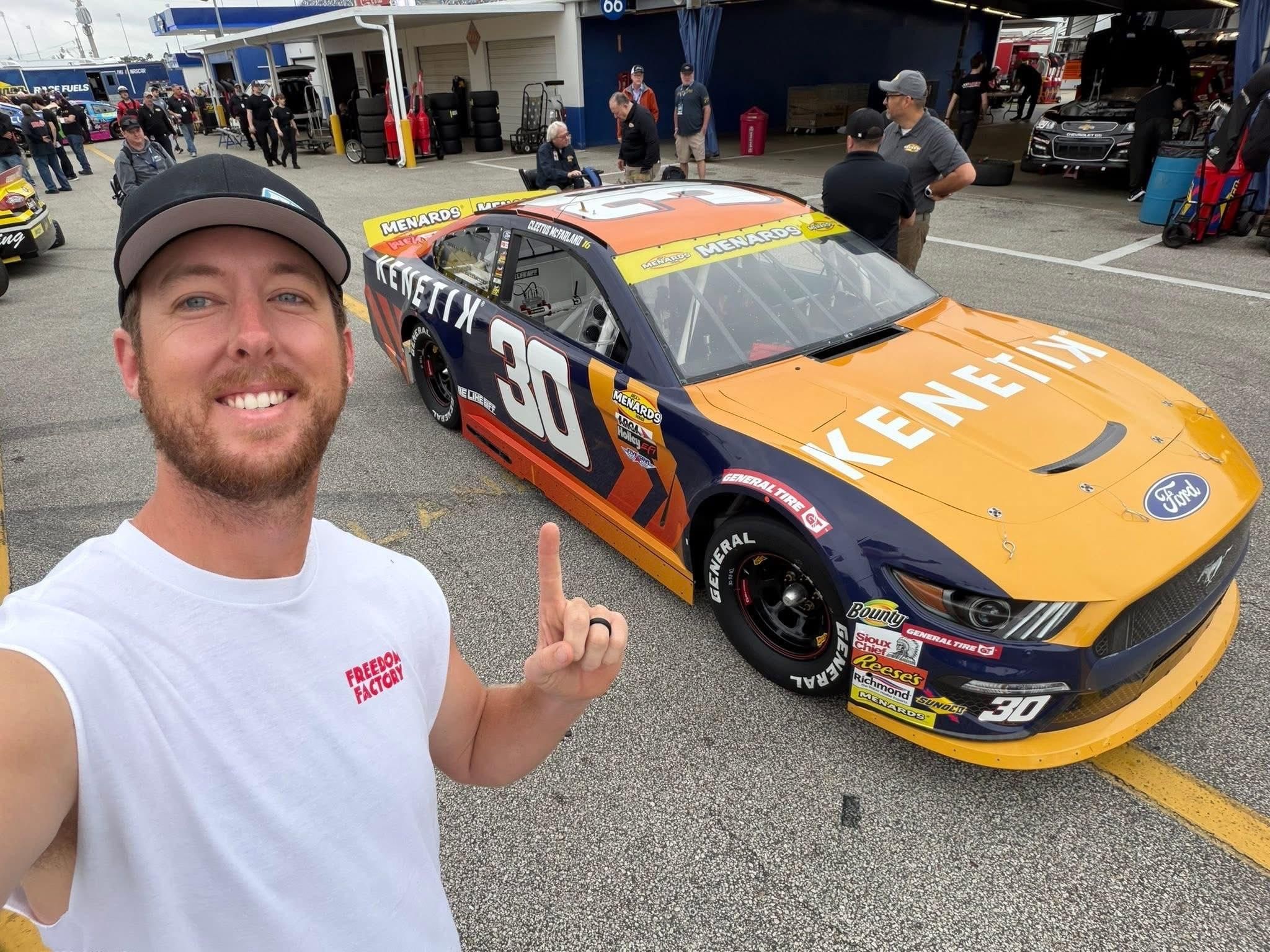 2048x1536 Daytona Cleetus McFarland ARCA Ford Mustang Stamped