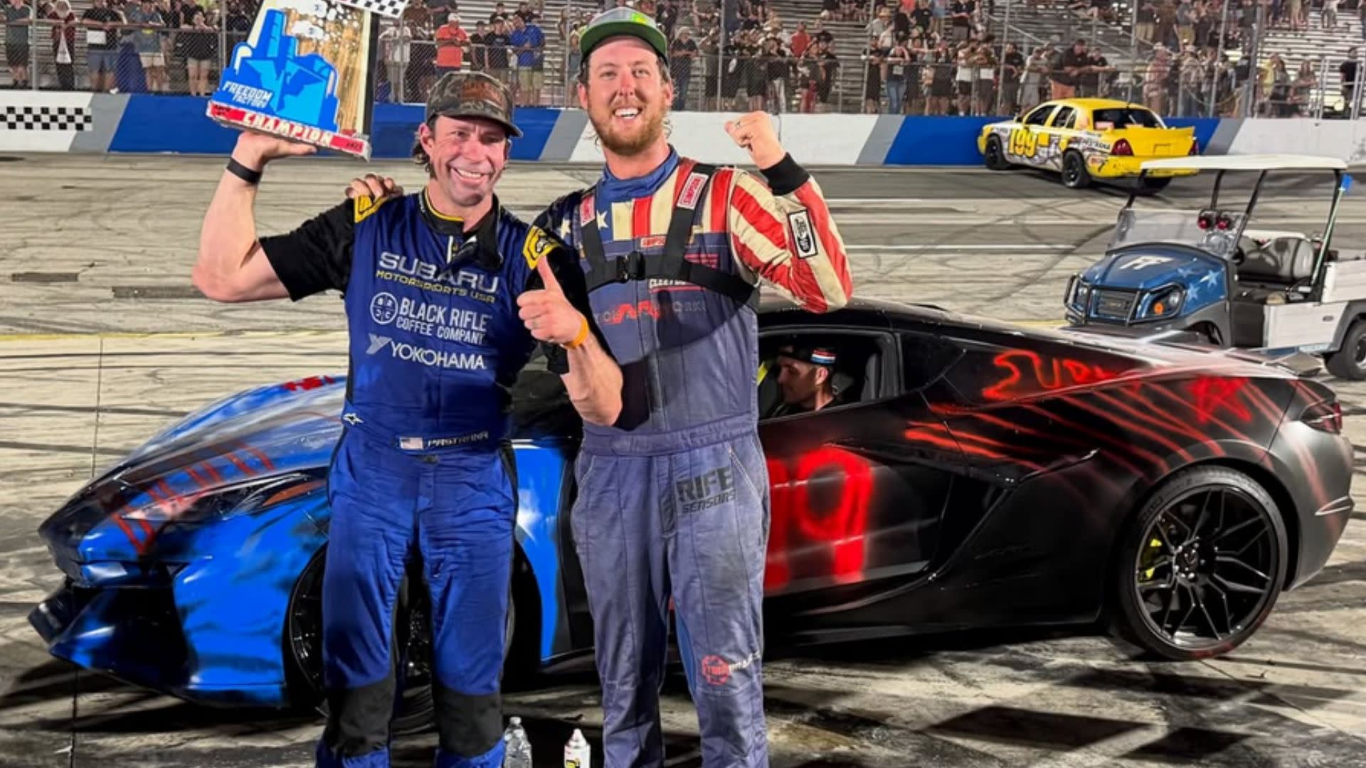 1920x1080 Cleetus McFarland Gives Travis Pastrana A C8 Corvette Z06