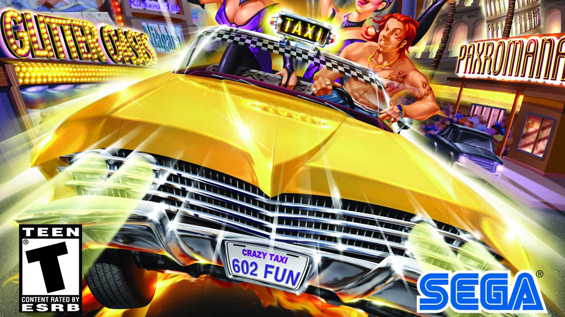 1920x1080 Crazy Taxi 3: High Roller Image Games Database