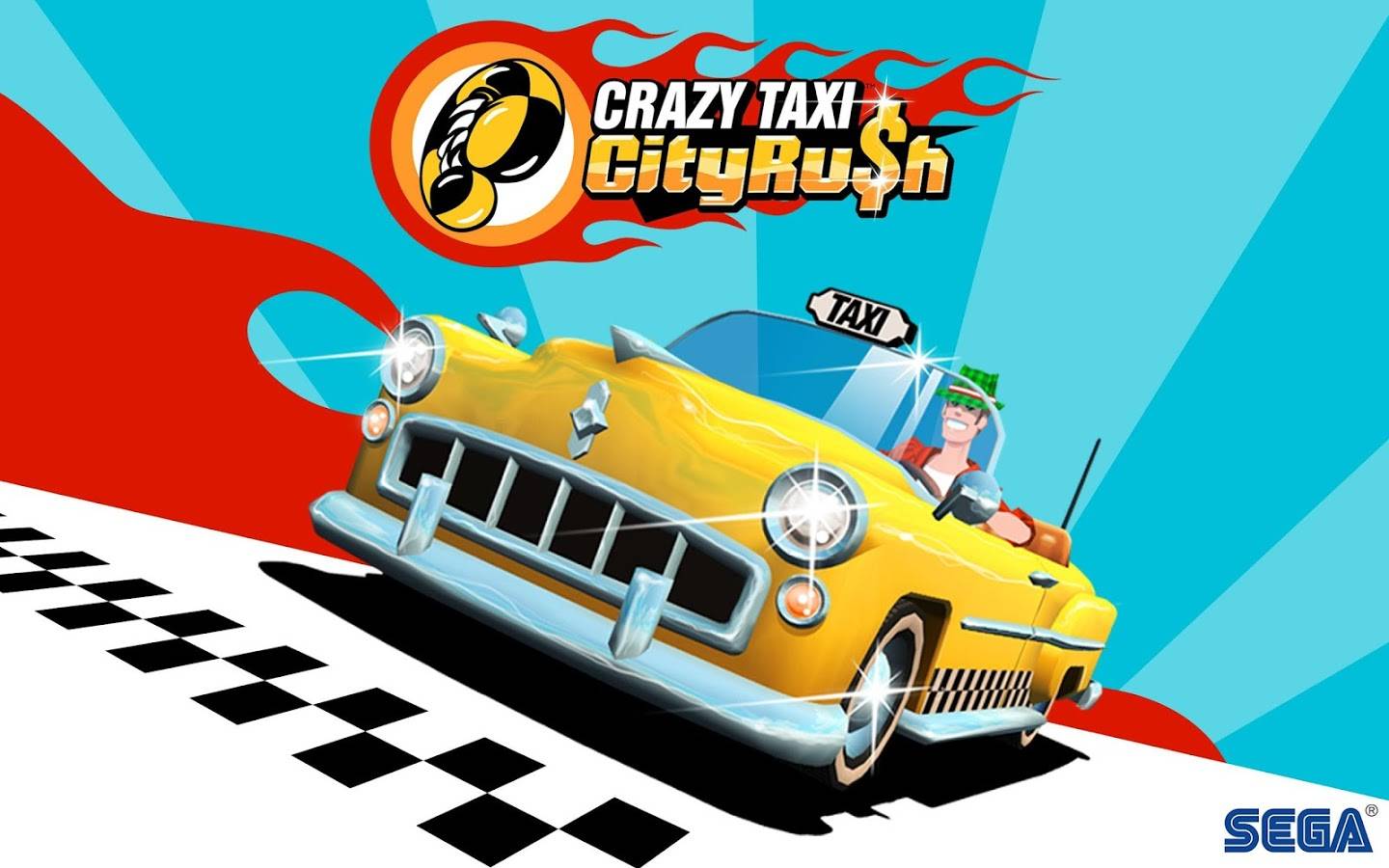 1440x900 Crazy Taxi fulfils your dream of crazy driving in the city