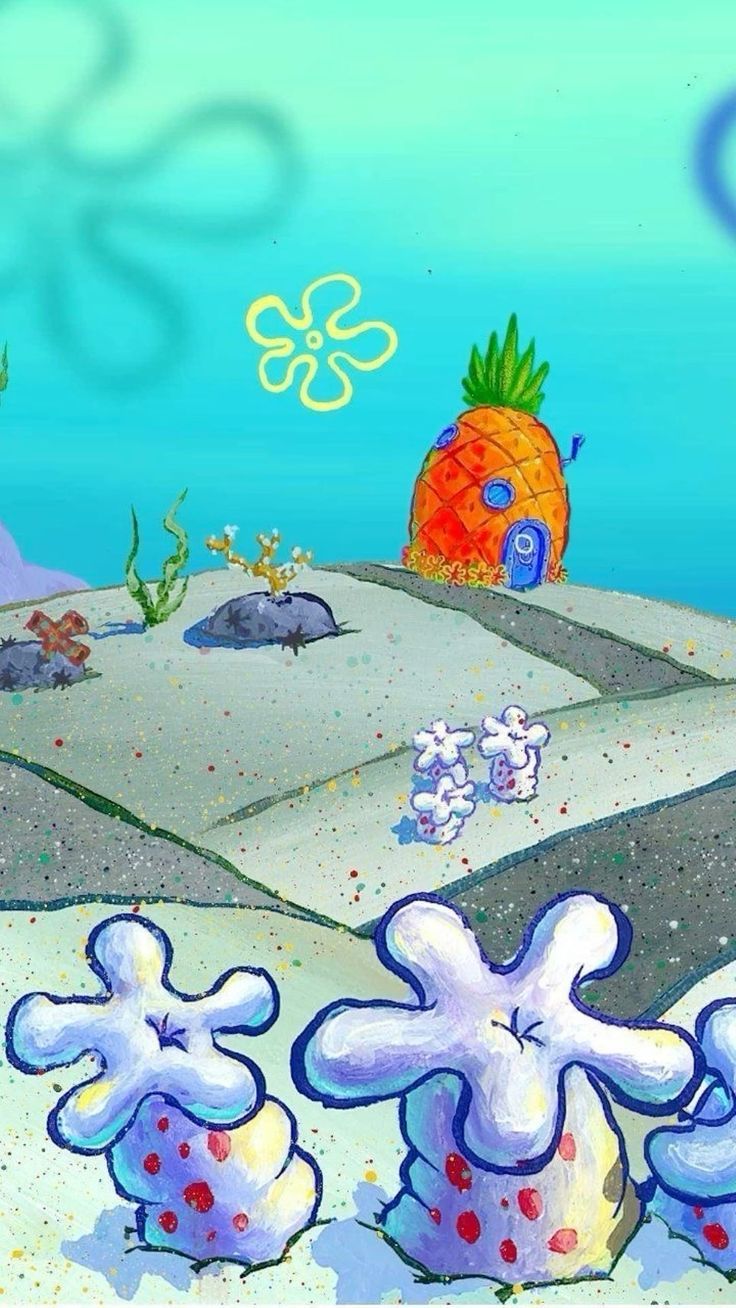 736x1308 I love SpongeBob #spongebob #spongebobsquarepants #bikinibottom #spongebobwallpaper