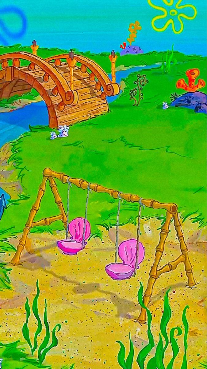 675x1200 Wallpaper bikini bottom spongebob