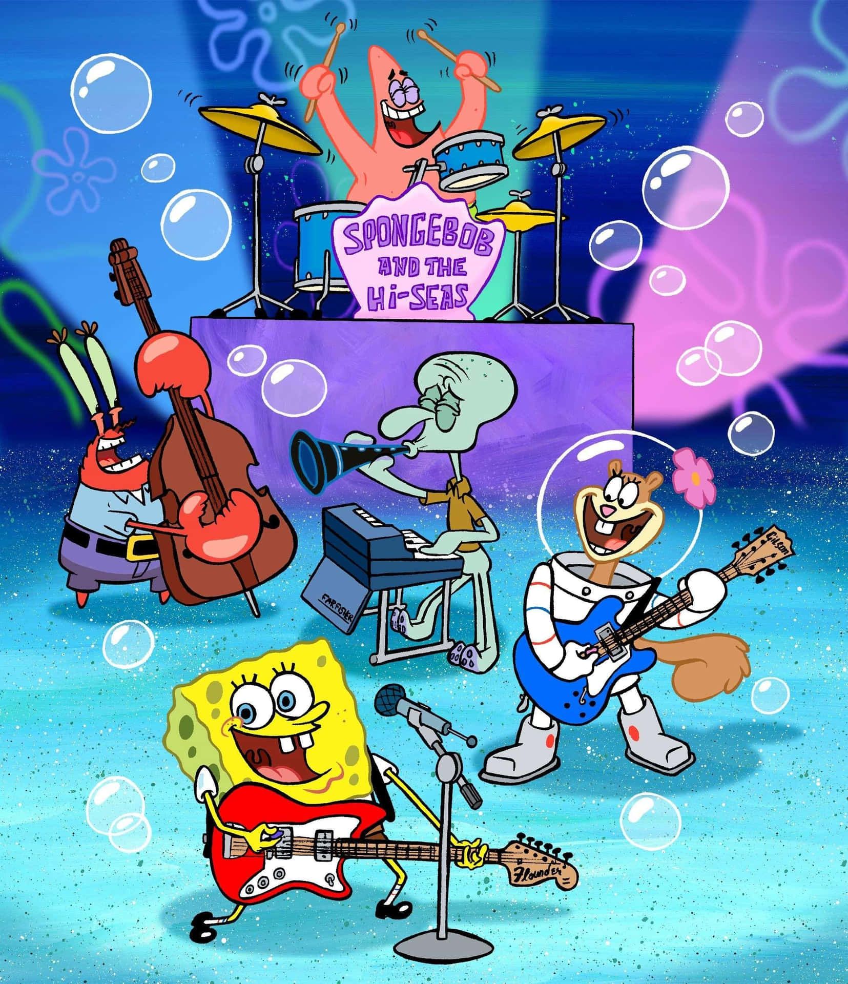 1655x1920 Download Join the adventures of Spongebob Squarepants in Bikini Bottom!