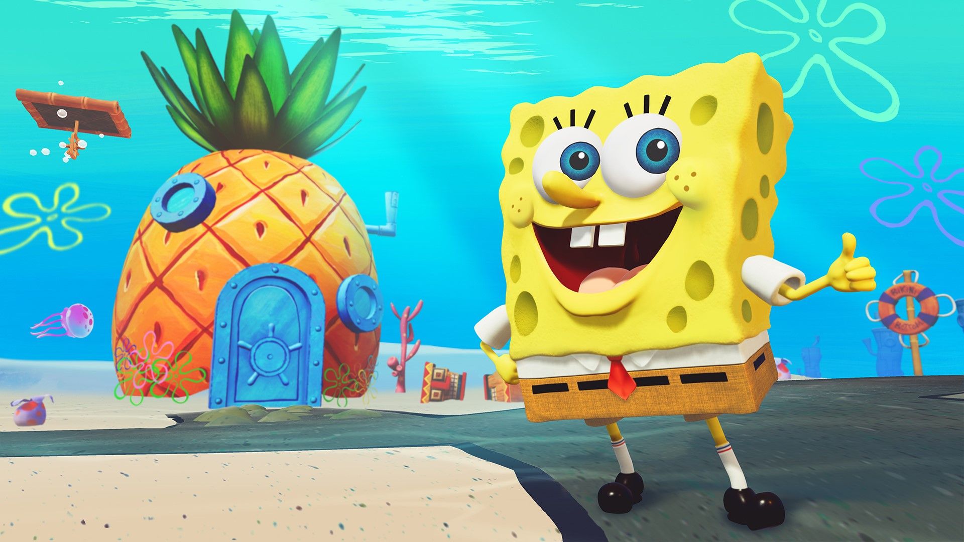 1920x1080 SpongeBob SquarePants: Battle for Bikini Bottom first screenshots, new details