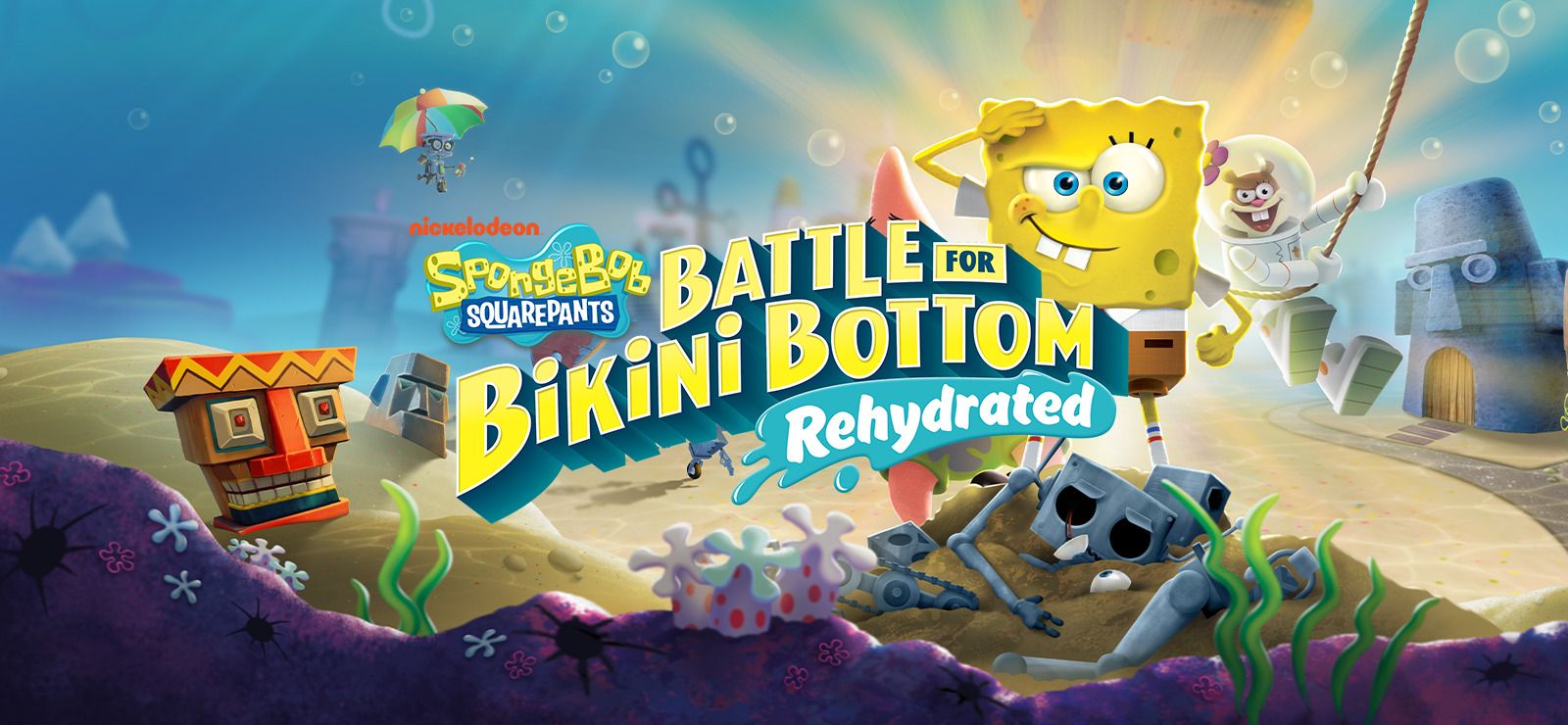 1600x740 SpongeBob SquarePants: Battle for Bikini Bottom on