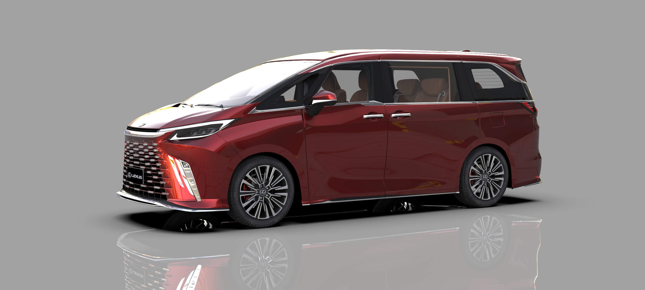 2560x1153 Lexus LM 2023 Modellista