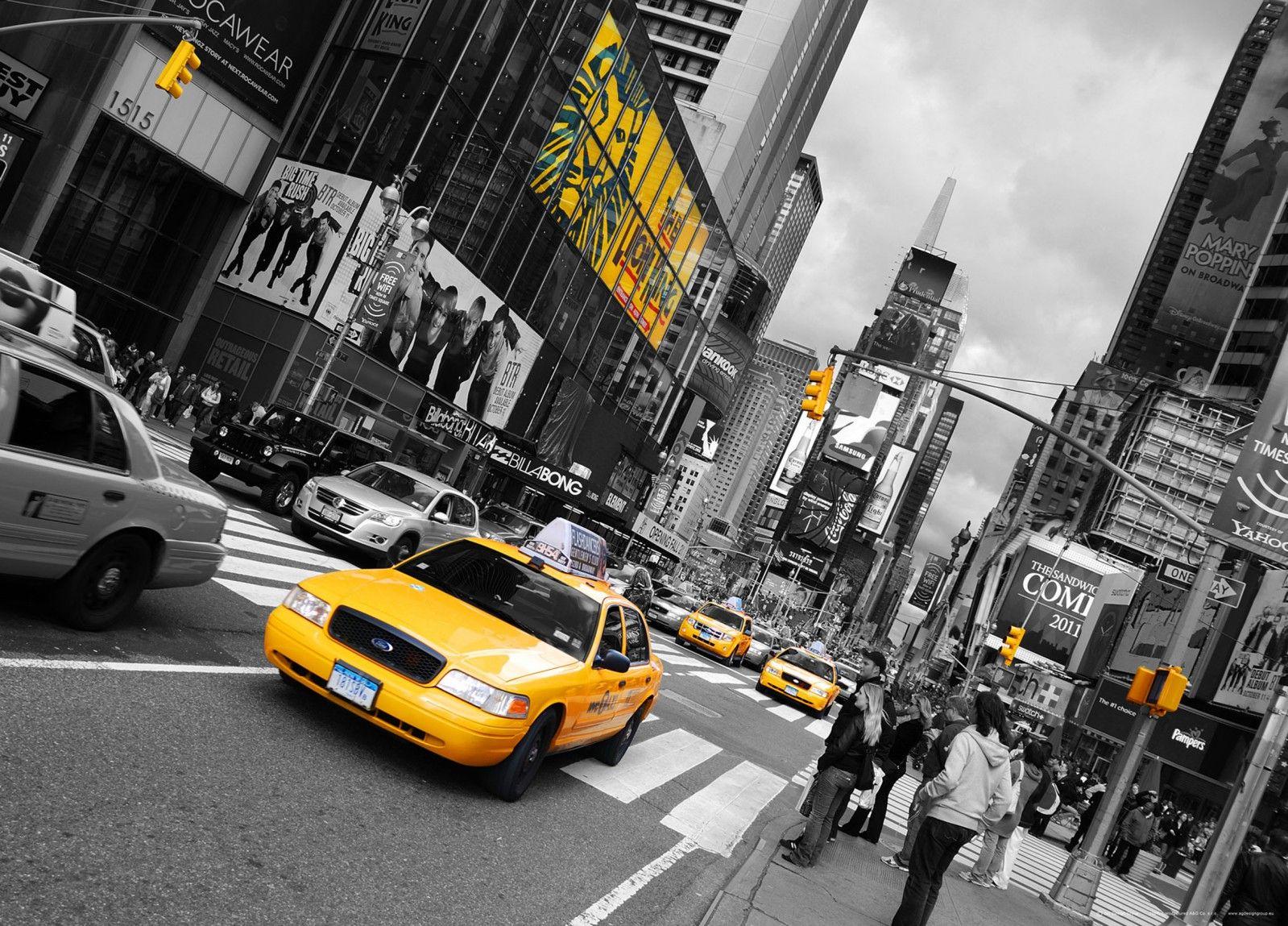 1599x1149 NYC Yellow Taxi Times Square 1599x1149 Wallpaper