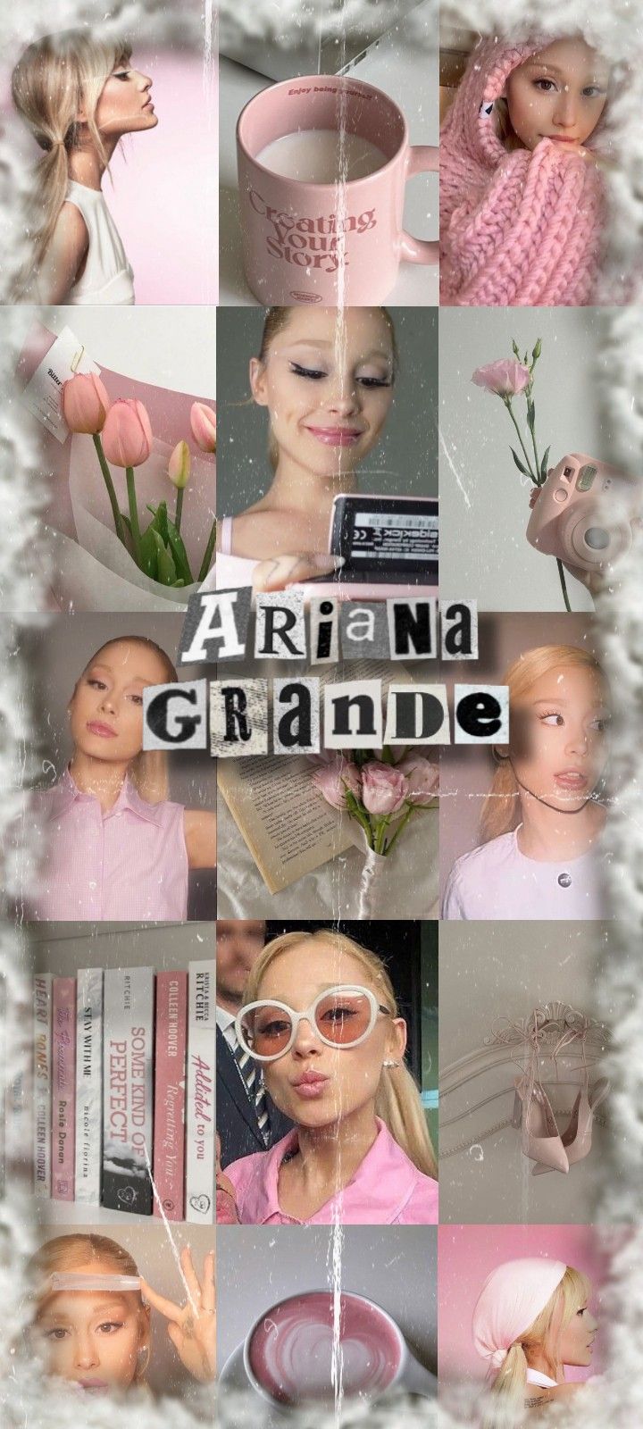 720x1600 Wallpaper of Ariana Grande•