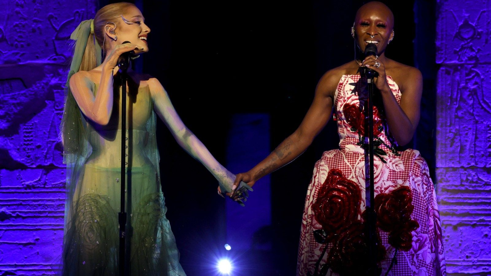 1600x900 Ariana Grande Duets With Cynthia Erivo at 2024 Met Gala