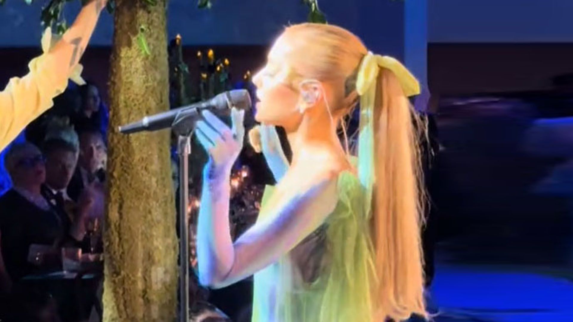 1920x1080 Ariana Grande shares rare look inside 2024 Met Gala as she posts videos of her performance and leaves fans 'sobbing'