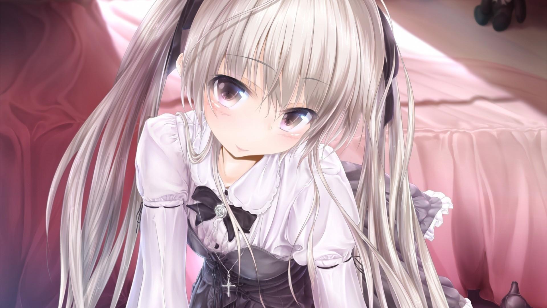 1920x1080 wallpaper girl, anime, young HD : Widescreen : High Definition