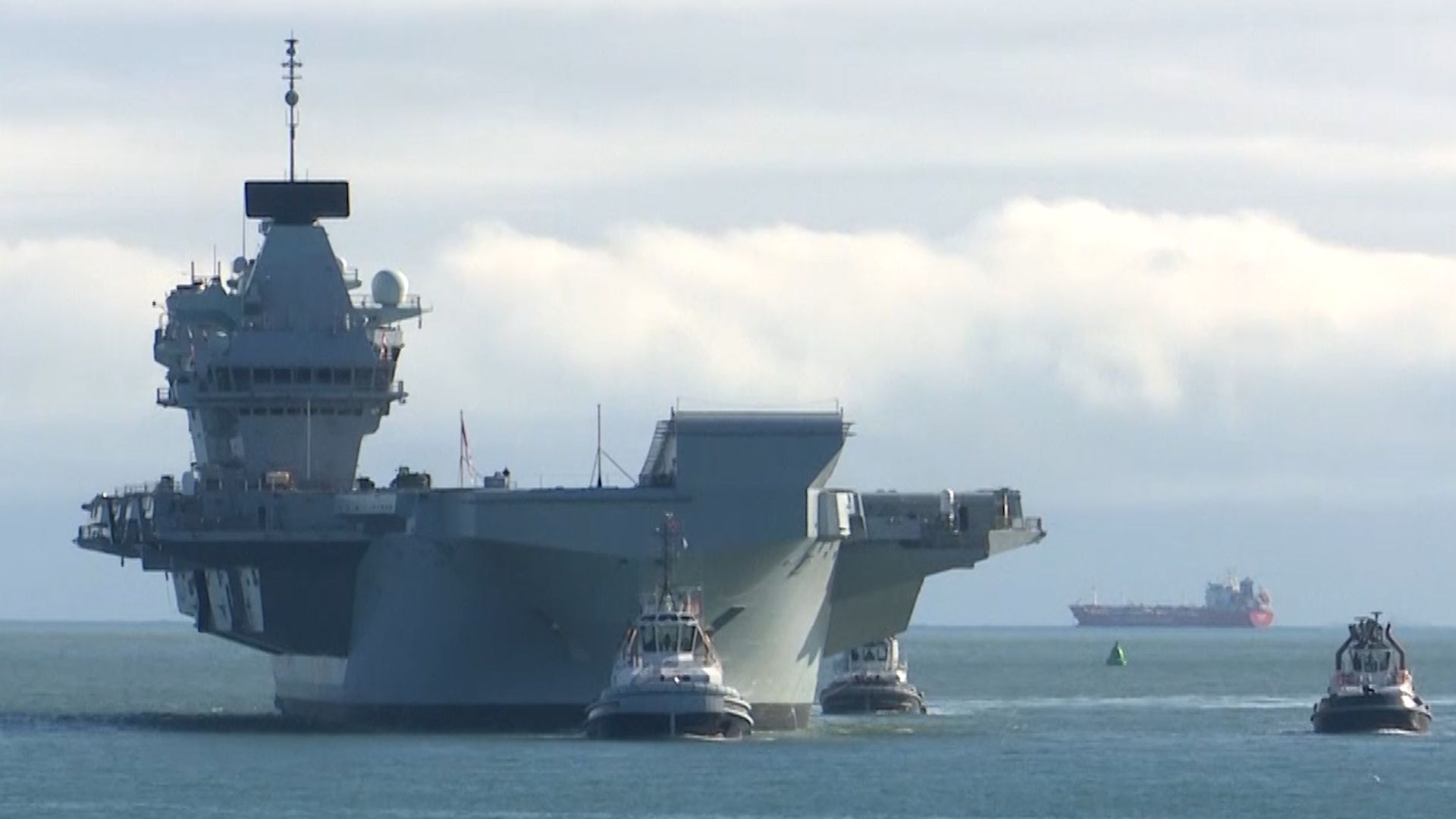 1920x1080 She's coming home: HMS Queen Elizabeth to return to Portsmouth