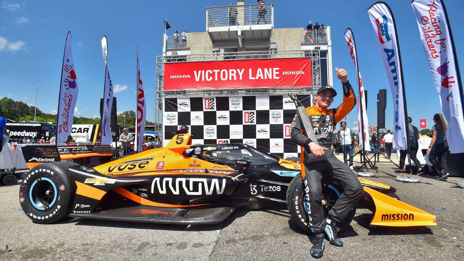 1600x900 Pato O'Ward dedicates his latest IndyCar Series race victory to Ayrton Senna