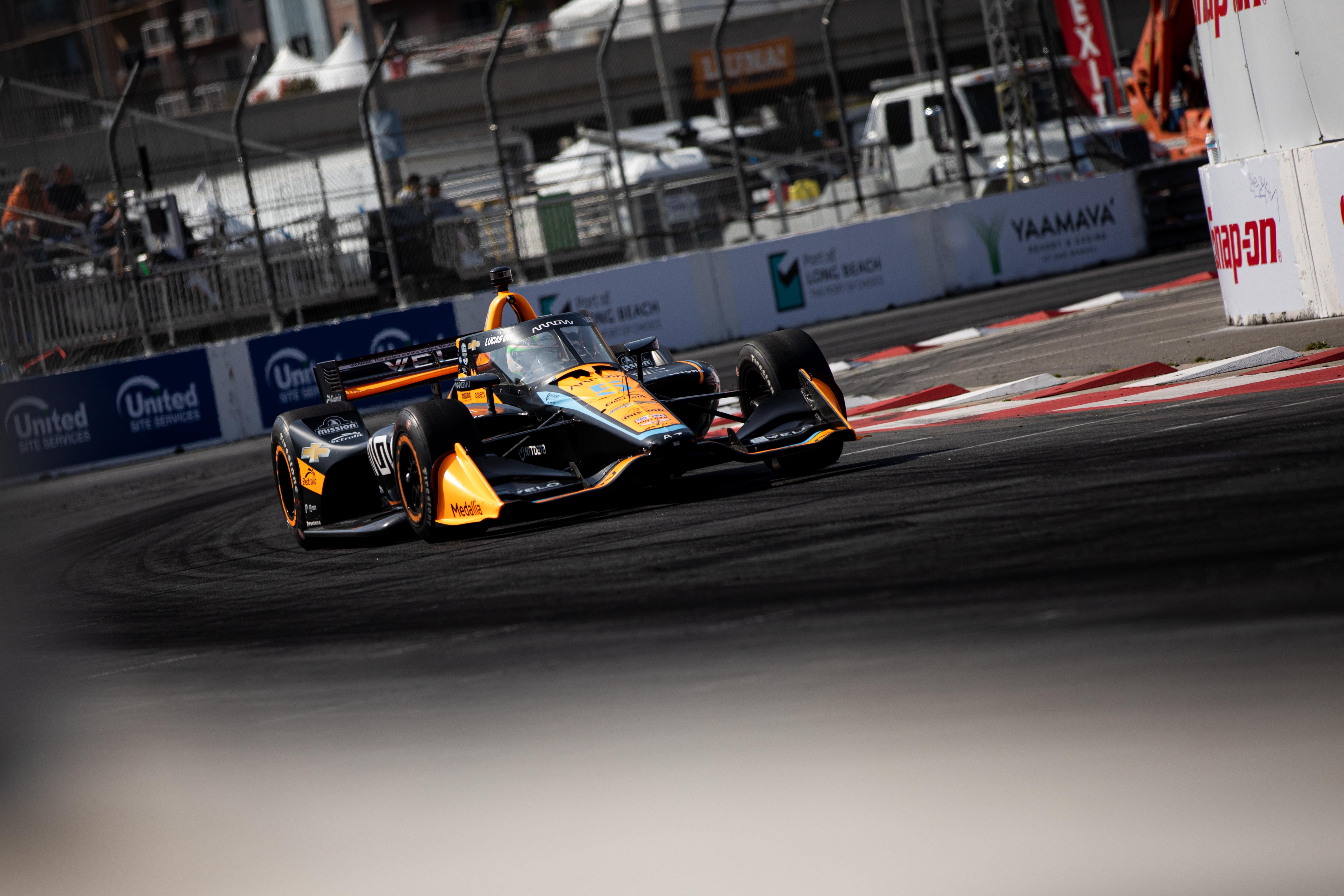 5917x3945 Dixon, O'Ward Tangle On and Off Track at IndyCar GP of Long Beach