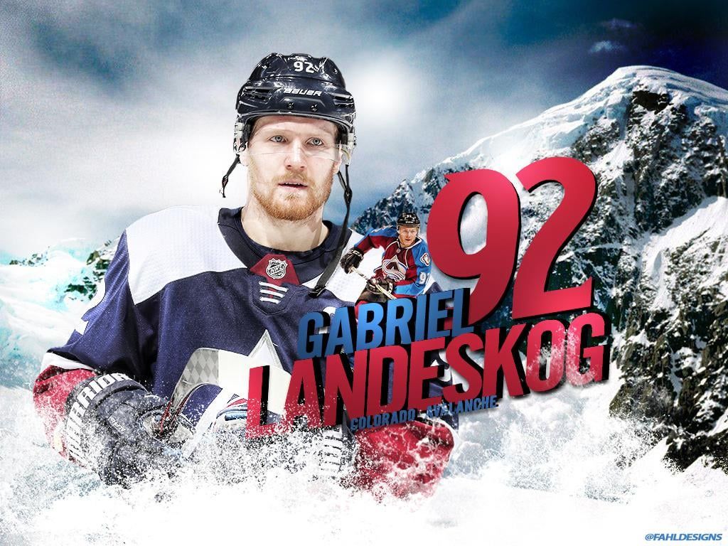 1024x768 Gabriel Landeskog Wallpaper