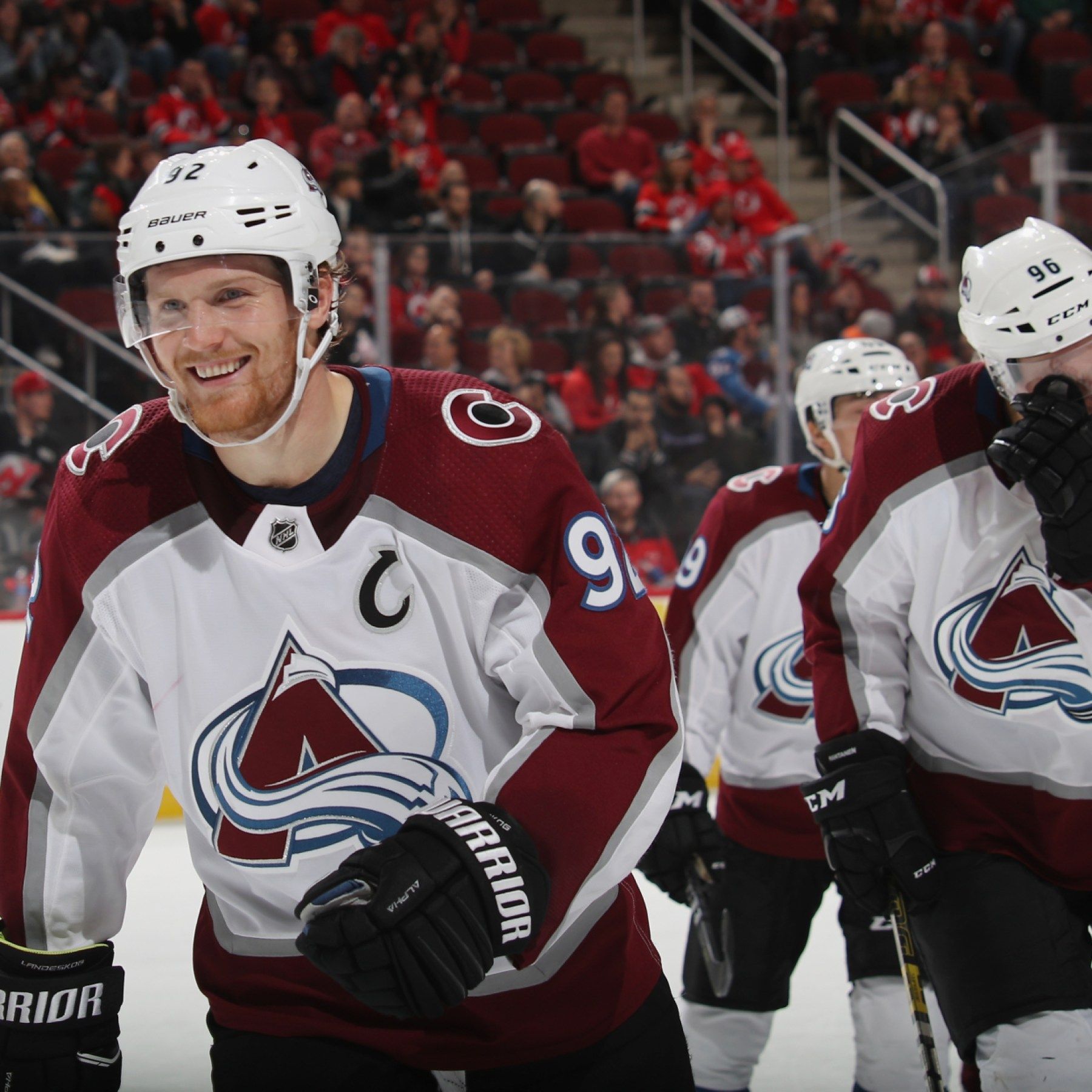 1800x1800 Gabe Landeskog's hat trick powers Colorado Avalanche past Devils