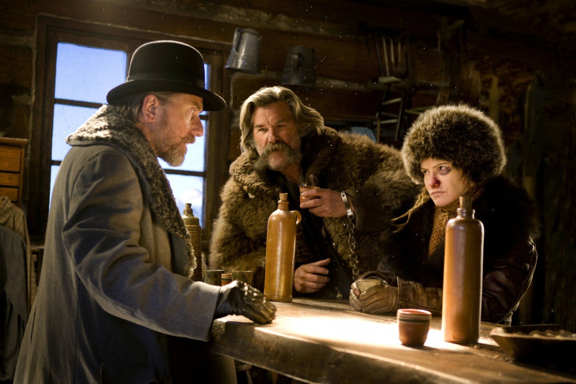 1920x1280 Download Jennifer Jason Leigh Kurt Russell Tim Roth Movie The Hateful Eight HD Wallpaperx2000