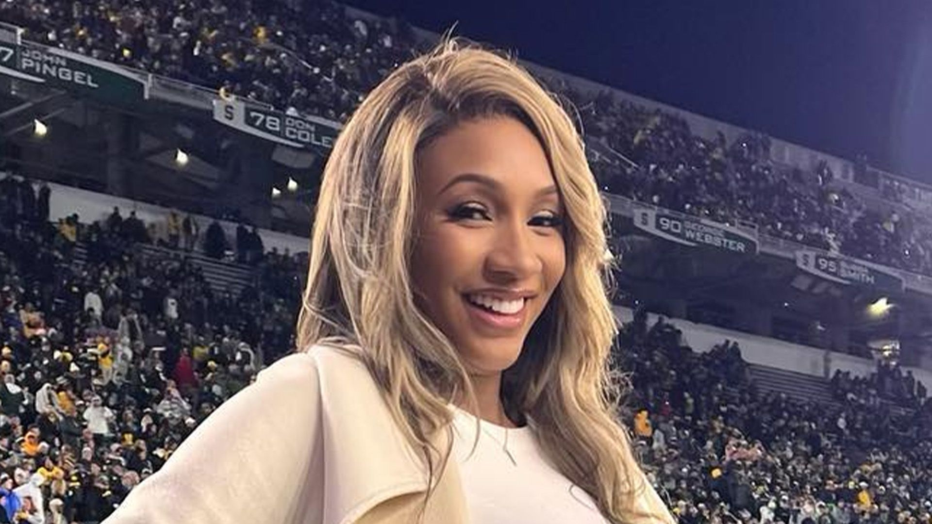 1920x1080 NBC football presenter Maria Taylor reveals 'tumultuous journey to motherhood' after giving birth to 'Precious Prince'