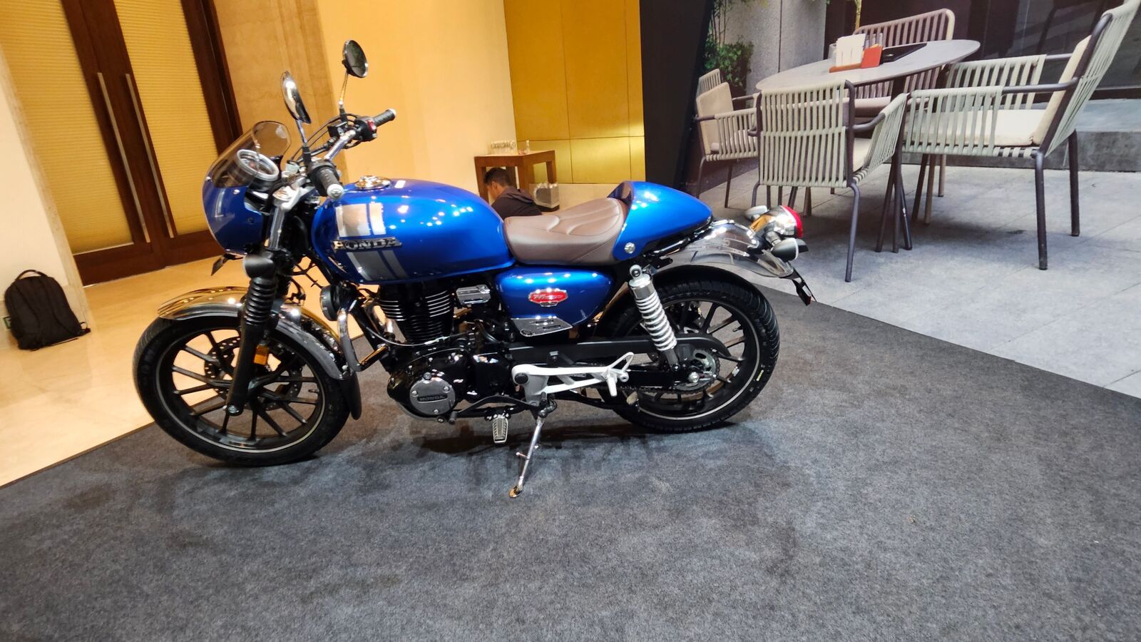 1600x900 In pics: Honda H'ness CB350 with Cafe Racer Kit is what some are waiting for