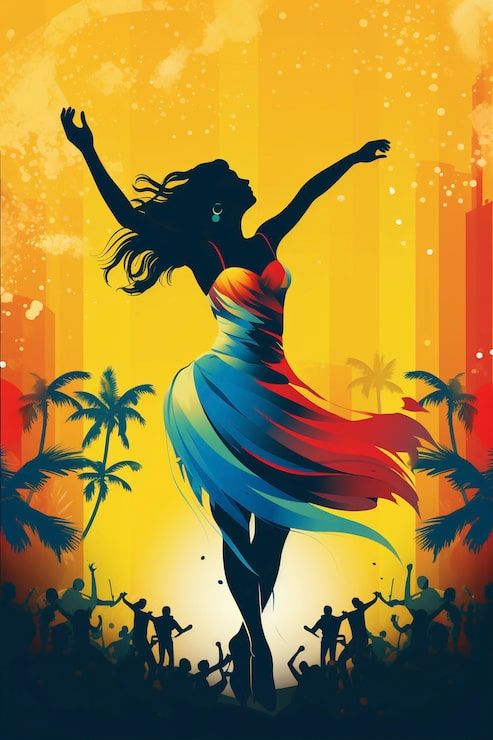 493x740 Latin Dance Flyer Photo Free High Quality Picture