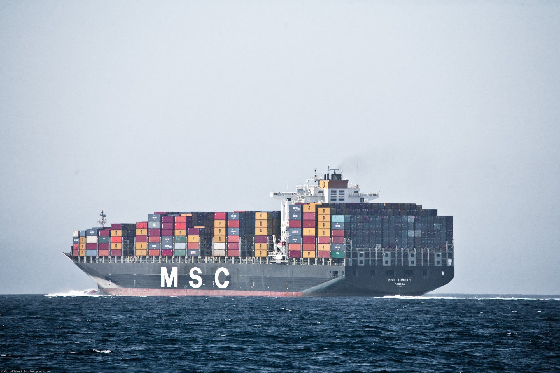 1920x1280 MSC Container Ship at Sea. Stunning 4K Ultra HD Vehicle Wallpaperx2810