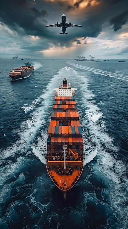 415x740 Sea air freight Image