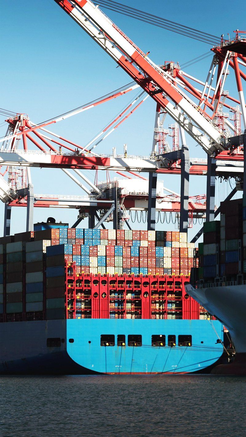 800x1422 Marine shipping port architecture waterfront