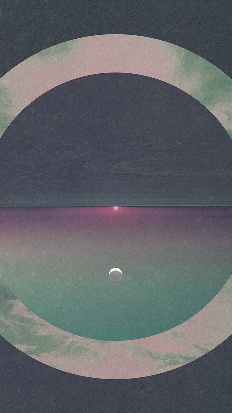 750x1334 iPhone 6 wallpaper. tycho logo music illustration art blue