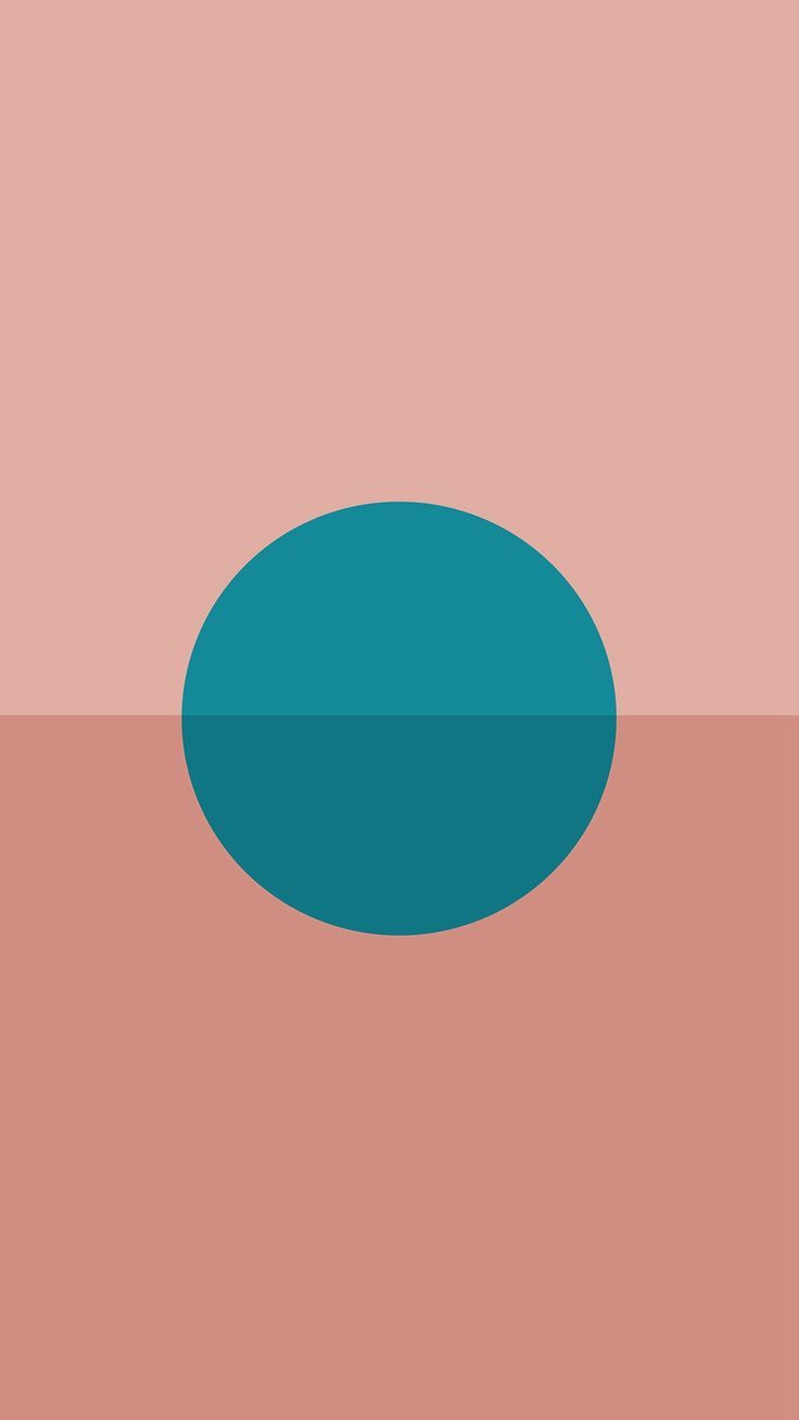 736x1308 Minimal Tycho Art Sun Pink Blue Green Illustration iPhone 8 Wallpaper