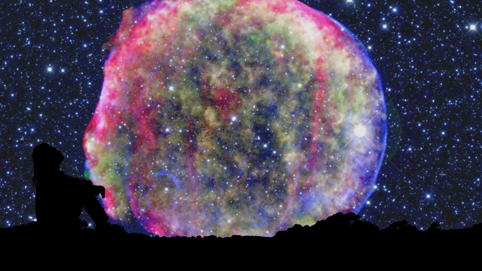 1920x1080 Famous Tycho's star supernova flared up 450 years ago this month