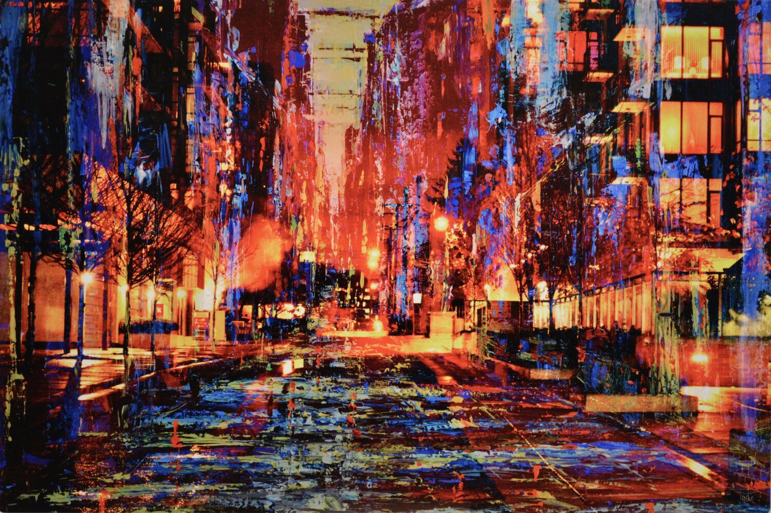 1500x999 Nightfall by David Tycho (2020) : Photography Digital on Metal