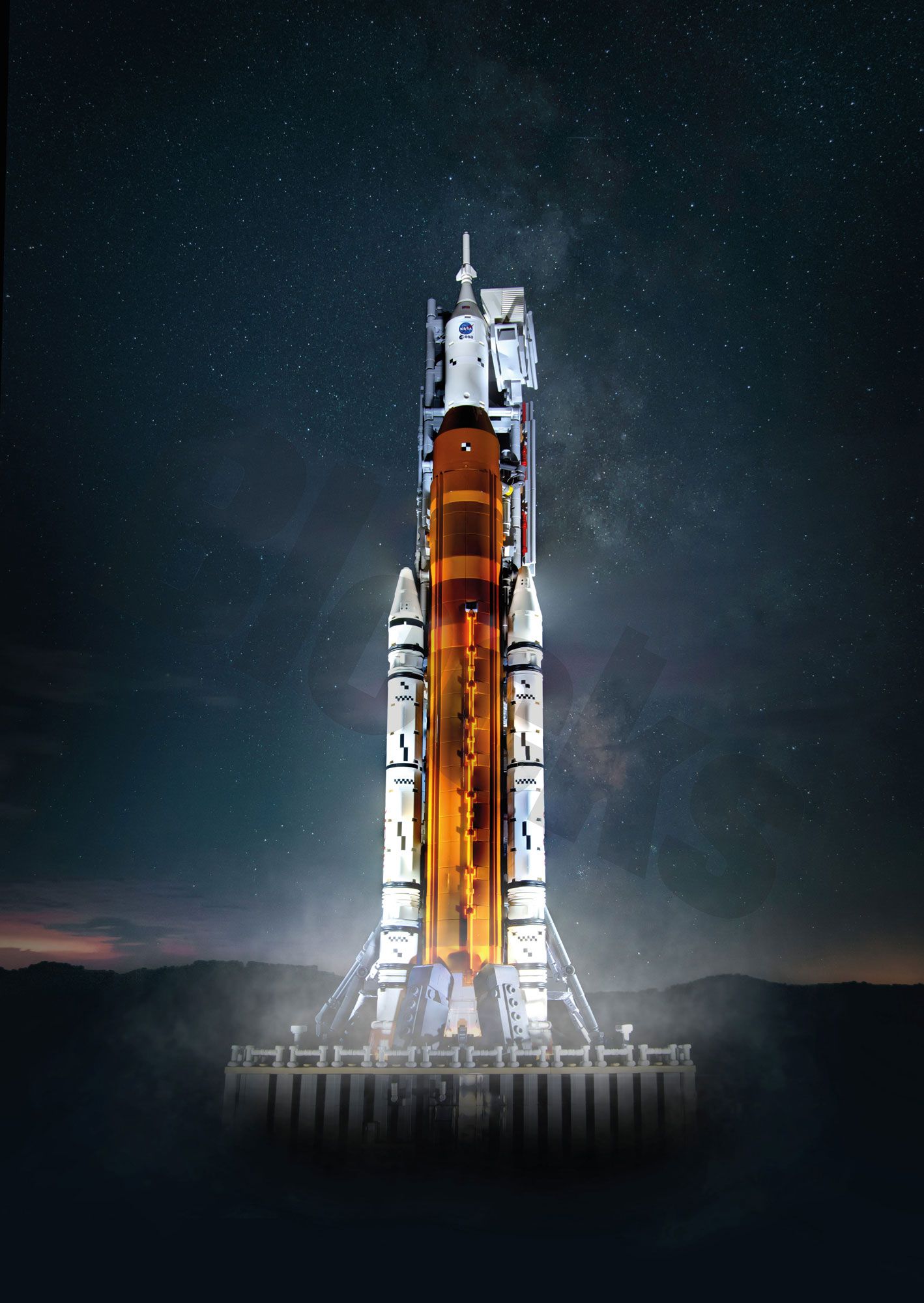 1418x2000 NASA Artemis Space Launch System