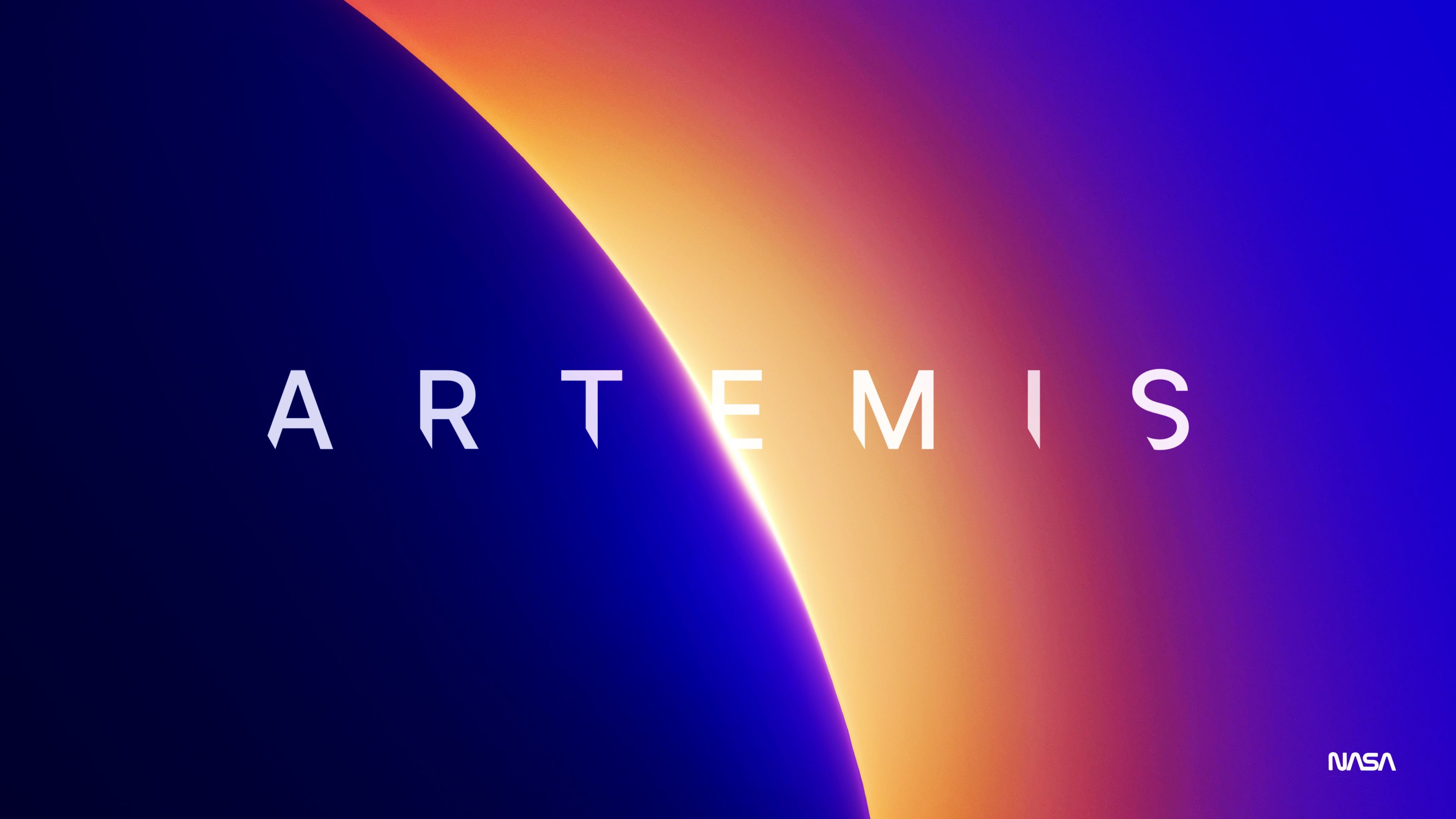3840x2160 NASA Artemis Wallpaper 4K, Moon, Space exploration, Sunrise