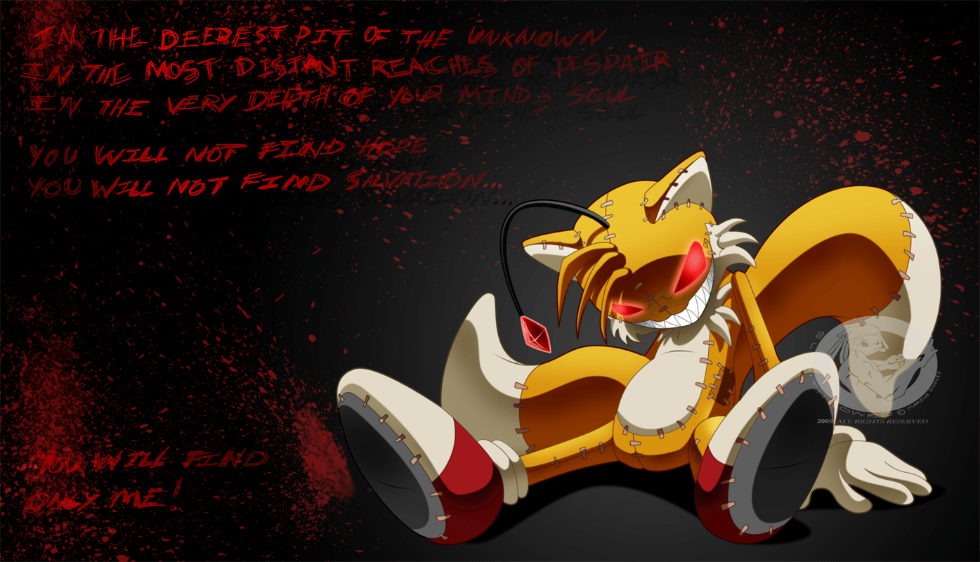1395x800 Tails Doll Wallpaper