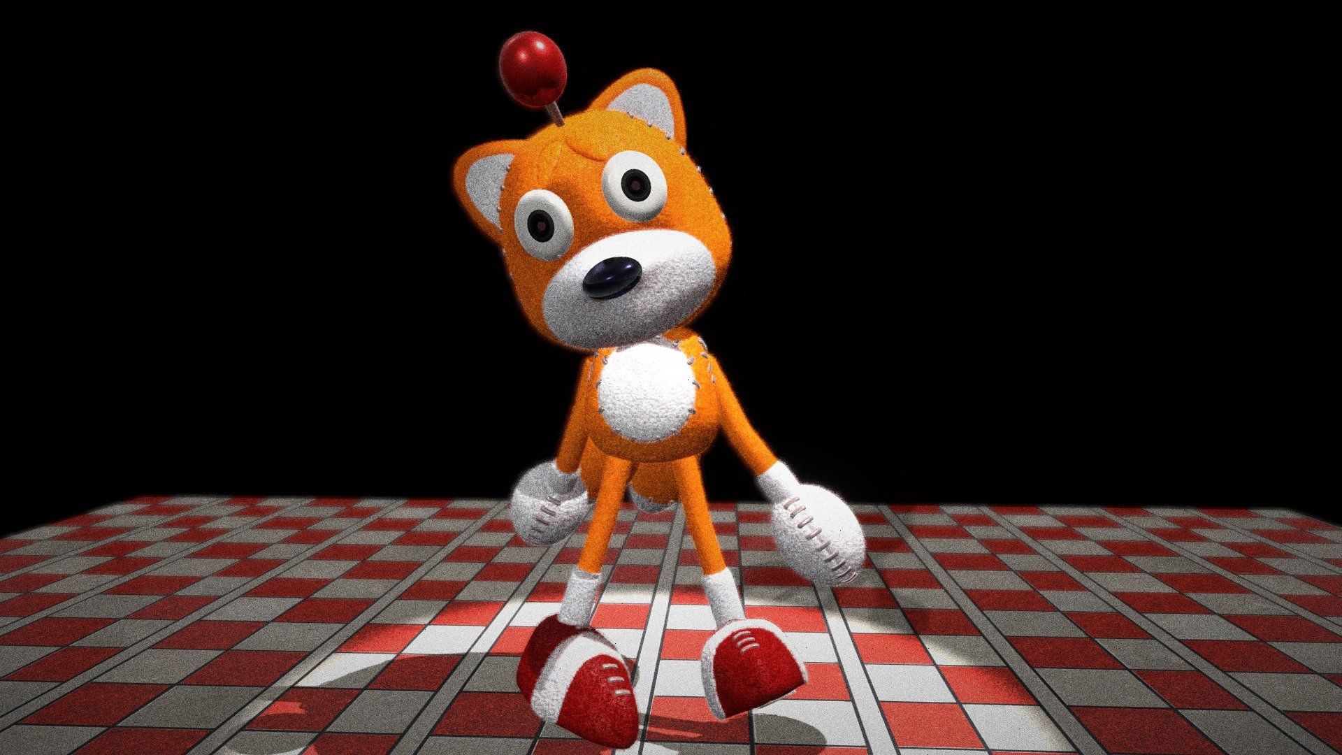 1920x1080 Tails Doll model by AzuWaffles [c6b484a]