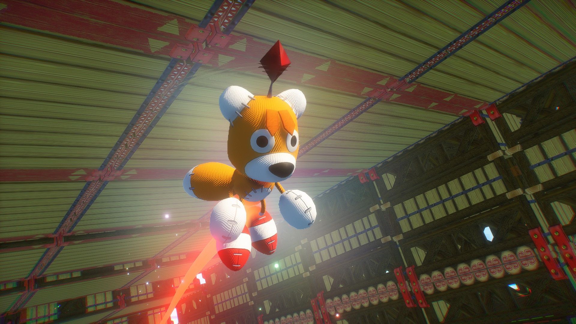 1920x1080 Tails Doll over Shadow Tails Mod for Sonic Frontiers