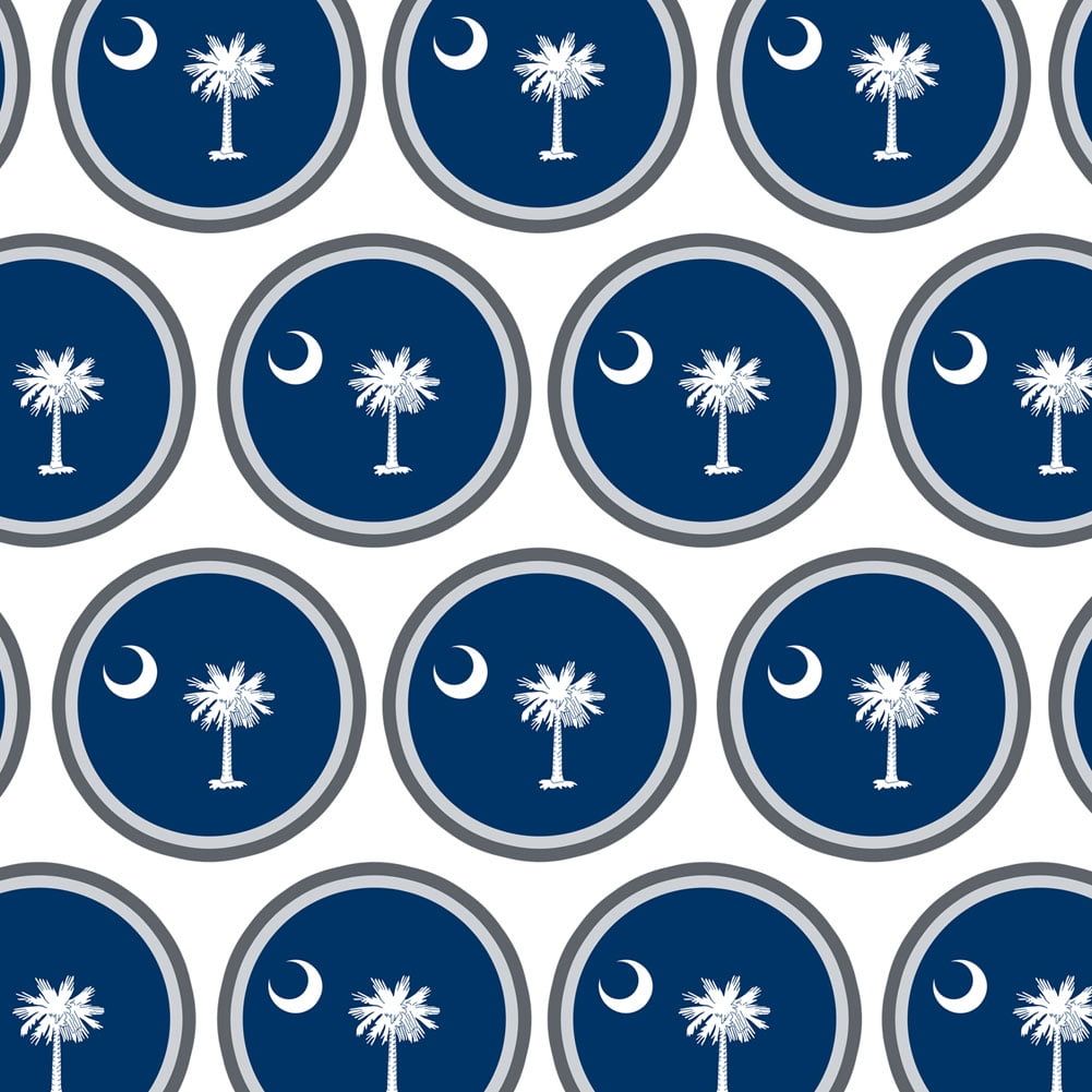 1001x1001 South Carolina State Flag Premium Gift Wrap Wrapping Paper Roll