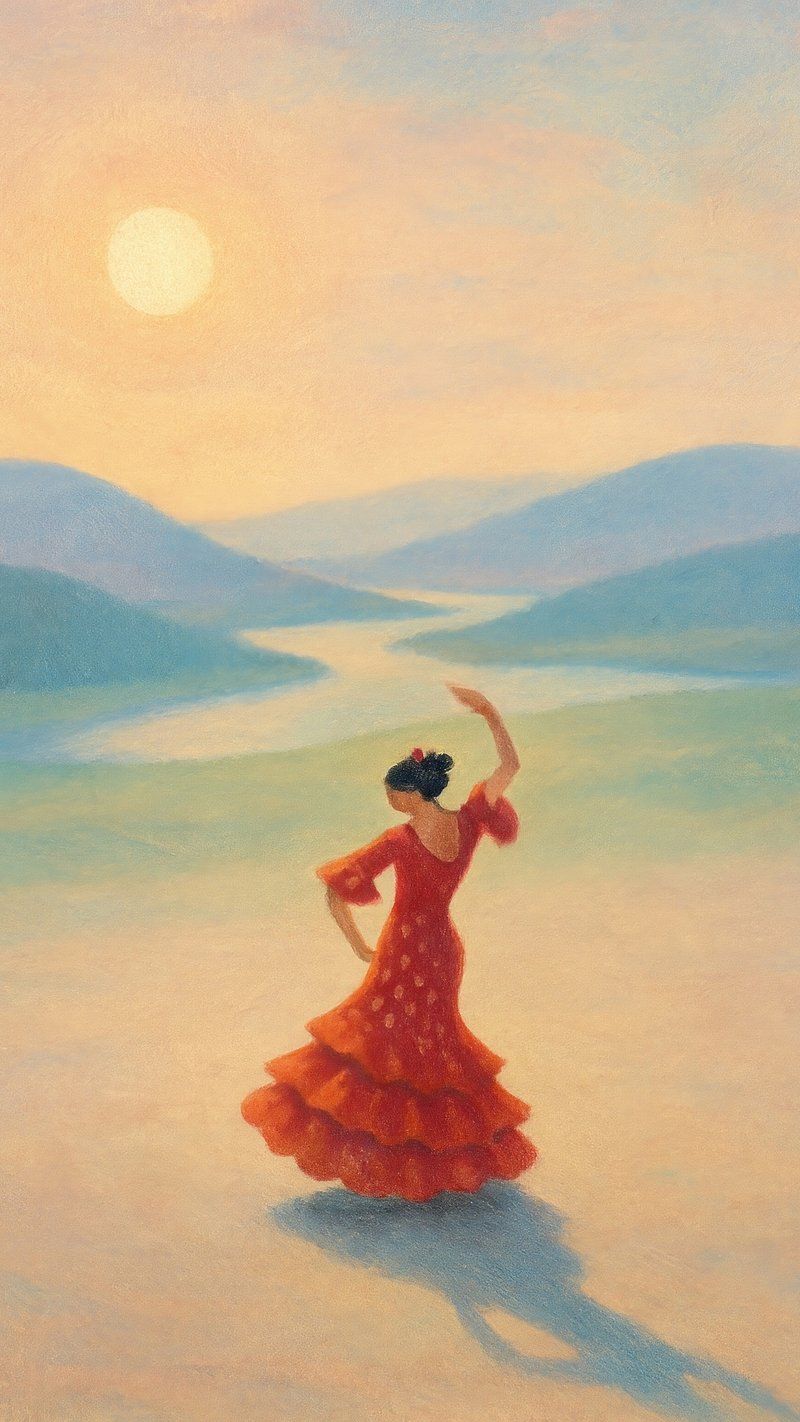 800x1422 Traditional Flamenco Dance Image Wallpaper