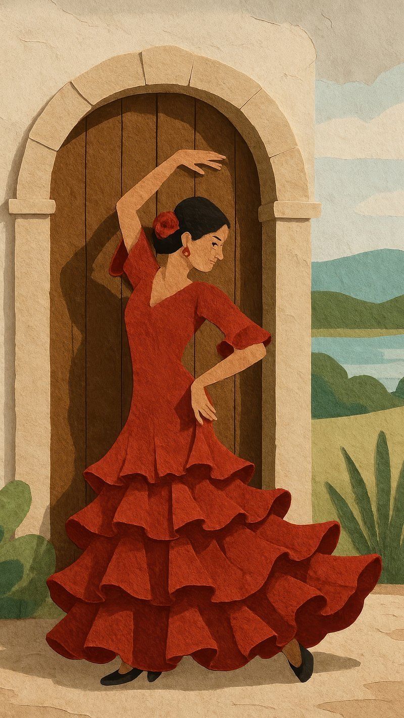 800x1422 Dance Flamenco Image Wallpaper