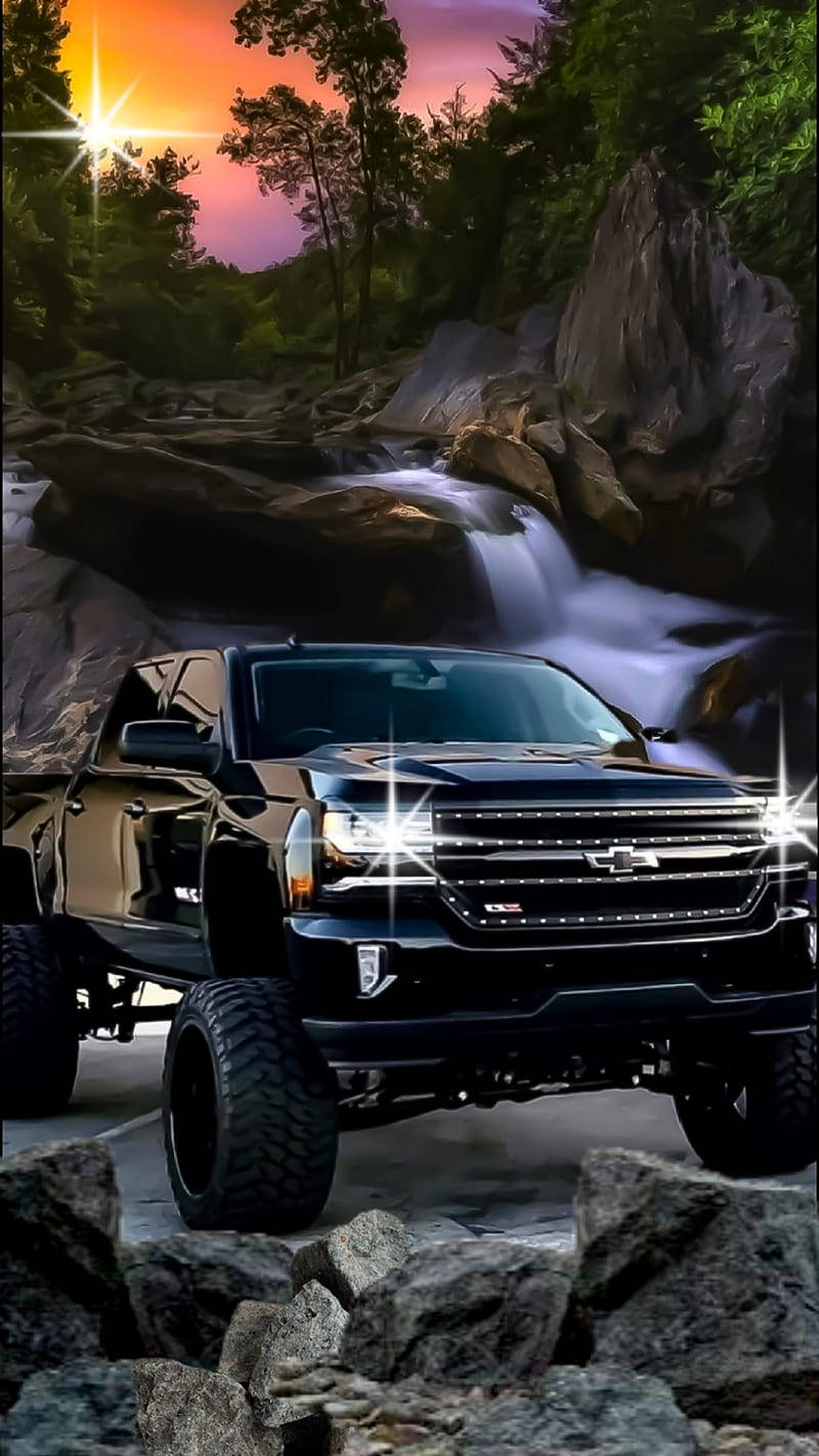 800x1422 Download Brilliant Black Duramax Wallpaper