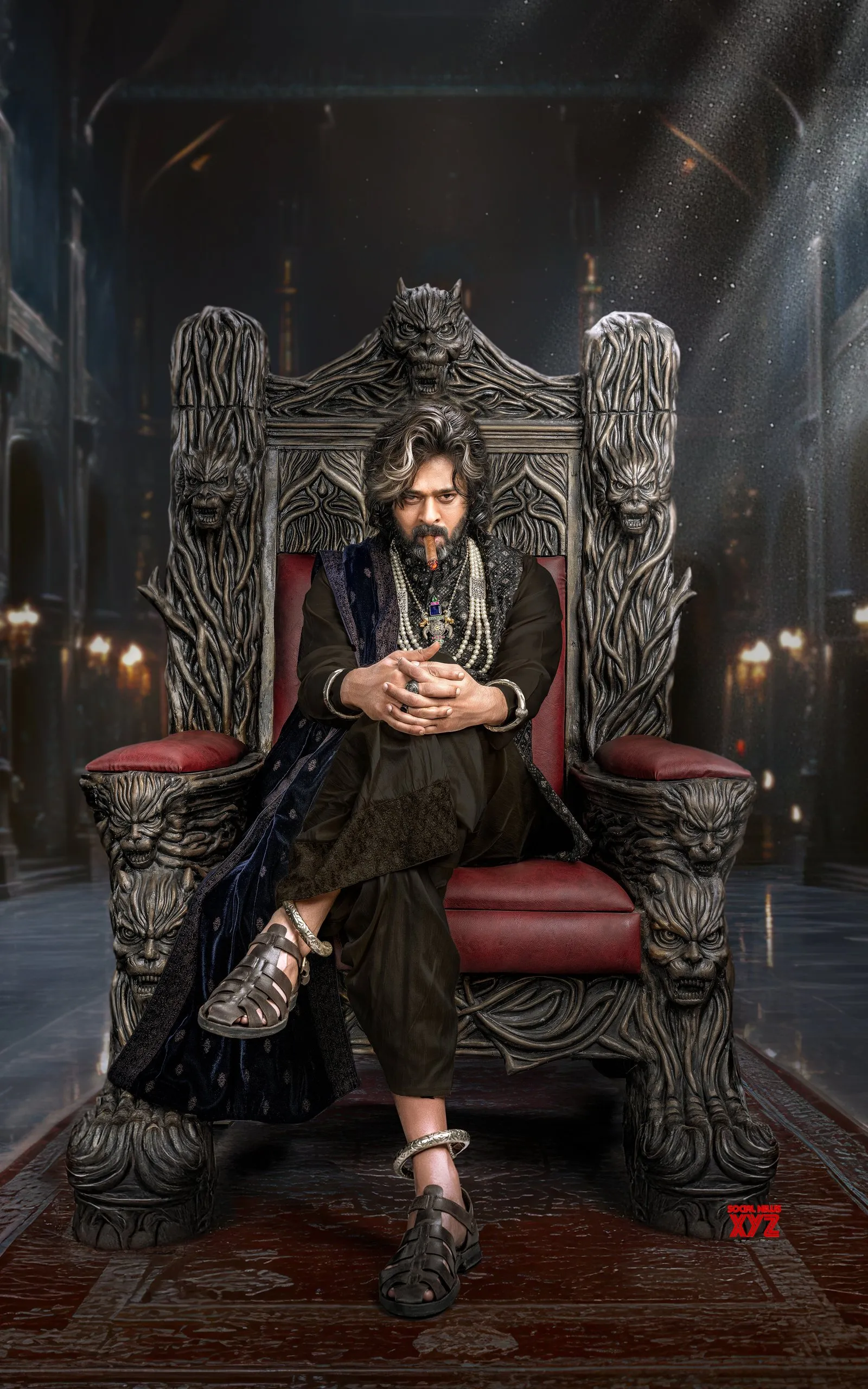 1600x2560 The Raja Saab Wallpaper