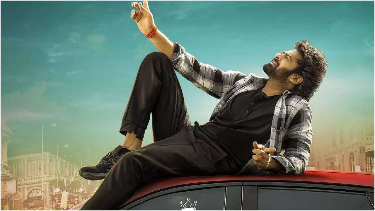 1280x720 The Raja Saab' teaser: Prabhas, Sanjay Dutt shines in this horror comedy flick; Gives 'Bhool Bhulaiyaa' vibes—watch video. Telugu Movie News of India