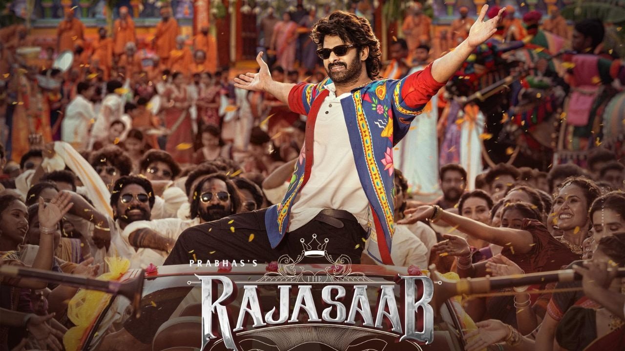 1280x720 The Raja Saab new poster unveiled on Prabhas' birthday; first single to drop soon