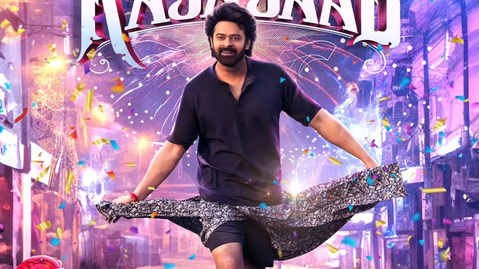 1600x900 The Raja Saab First Look: A Peppy Prabhas Promises A Spellbinding, King Sized Romantic Horror. Telugu News Indian Express