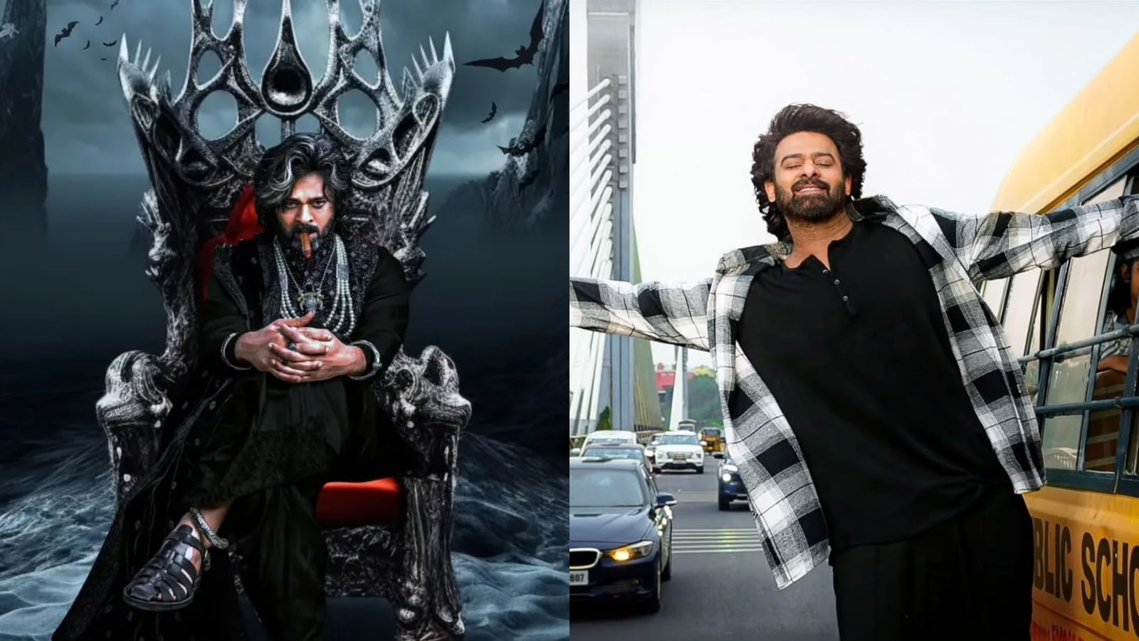 1600x900 The Raja Saab Teaser: Prabhas Delivers Thrill In Horror Comedy With 'SRK Wala Pyaar' Twist