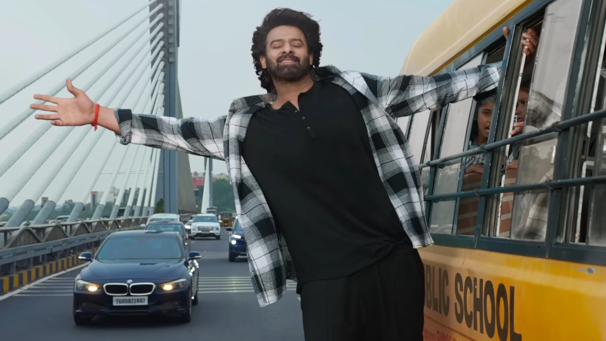 1200x675 Prabhas At Massive Haunted Haveli: India's Biggest Horror Set. Prabhas In 'The Raja Saab' HD Wallpaper: 'The RajaSaab' Teaser Shows Telugu Superstar Having A Blast In Horror Comedy Genre!. Latest Photo